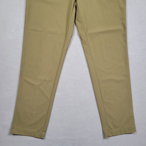 VRST Athletic Pants Mens 32x30 Khaki Limitless 5 Pocket Tech Pant Golf Preppy - Picture 4 of 12